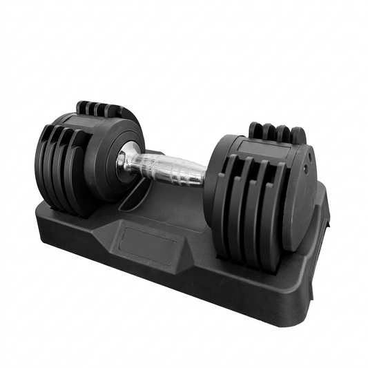 AXV Shift adjustable dumbbell on a white background
